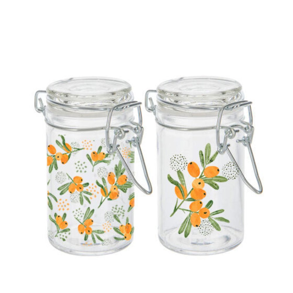 Ceramic Lid Glass Jar Glass Food Storage Canister with Rubber Seal for Kitchen Pantry - Image 4