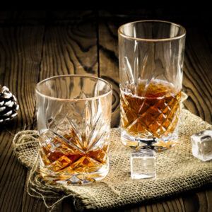 Whiskey Glasses & Spirits Tumblers - Premium Crystal Glassware for Bourbon, Scotch & Cocktails